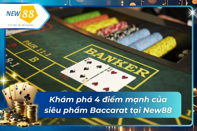 Khám phá điểm mạnh của siêu phẩm Baccarat tại New88