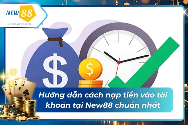 Hướng dẫn cách nạp tiền vào acc tại New88 chuẩn nhất